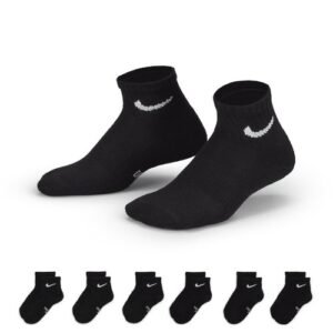 Nike Kids Dri-Fit Ankle Socks (6-Pairs) (UN0018-023) x 12: £1.99