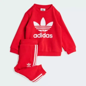Adidas Originals Kids Tracksuit Trefoil Crew Set (JC6510) x4: £14